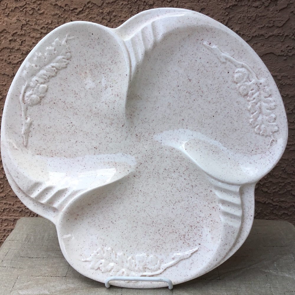 1959 Sunkist Van Nuys California USA Pottery Large Serving Tray Vintage